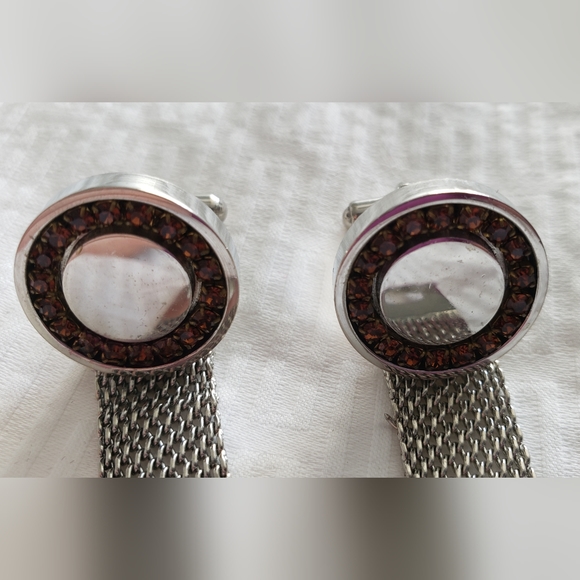 Antique Cufflinks with Matching Tie Pin - Picture 3 of 6